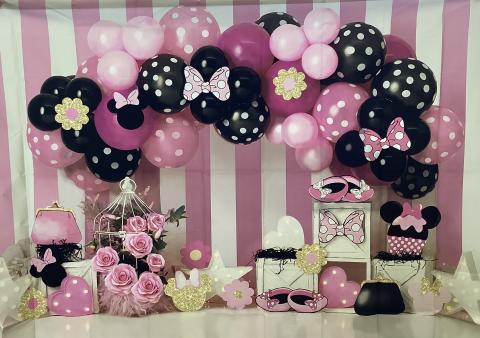 Minnie Mouse backdrop
